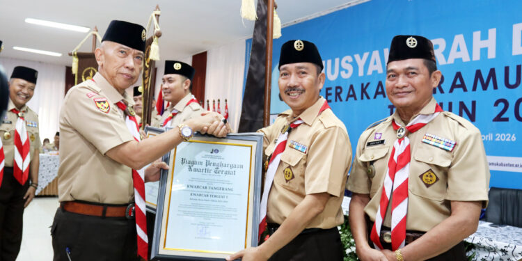 Raih 5 Penghargaan, Kwarcab Tangerang Kokohkan Posisi Tergiat I Se-Banten