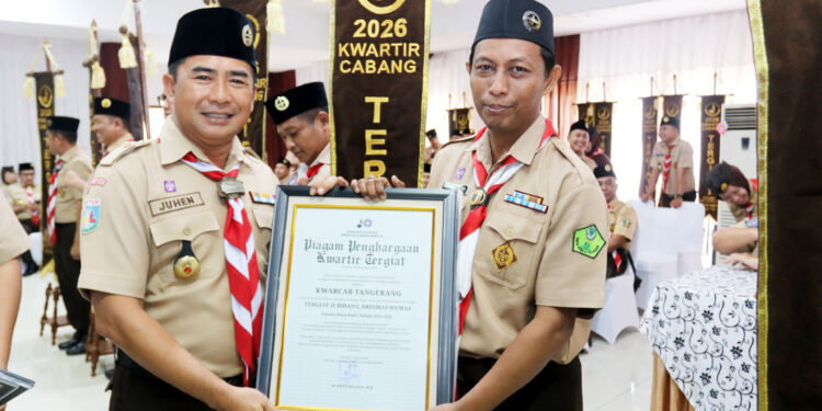 Raih 5 Penghargaan, Kwarcab Tangerang Kokohkan Posisi Tergiat I Se-Banten