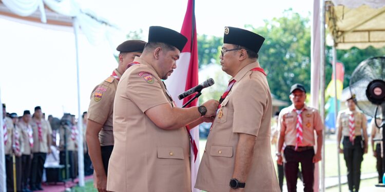 Ketua Kwarda Sumut Lantik Bupati Deli Serdang sebagai Mabicab, Tegaskan Komitmen Sukseskan Jambore Daerah XI Tanpa Biaya Peserta
