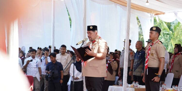 Ketua Kwarda Sumut Lantik Bupati Deli Serdang sebagai Mabicab, Tegaskan Komitmen Sukseskan Jambore Daerah XI Tanpa Biaya Peserta