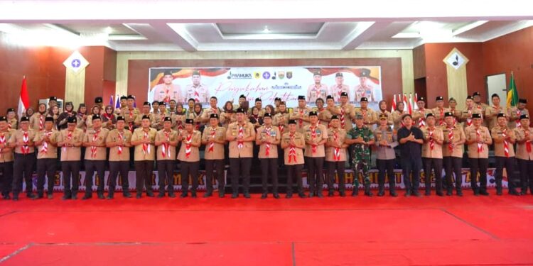 Ketua Kwarda Sumut Lantik Bupati Labusel sebagai Mabicab, Dorong Pramuka Jadi Motor Generasi Emas 2045