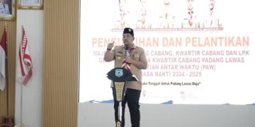 Kwarda Sumut Tegaskan Pramuka Harus Bertransformasi, Mabicab Padang Lawas Resmi Dikukuhkan