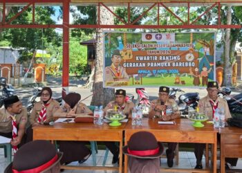 Kwartir Ranting Barebbo Gelar Seleksi Calon Peserta Jamnas XII
