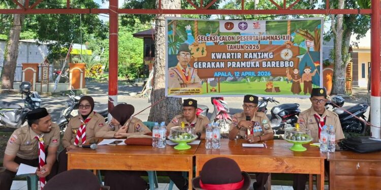 Kwartir Ranting Barebbo Gelar Seleksi Calon Peserta Jamnas XII