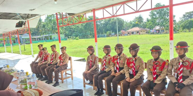 Kwartir Ranting Barebbo Gelar Seleksi Calon Peserta Jamnas XII