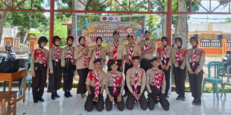 Kwartir Ranting Barebbo Gelar Seleksi Calon Peserta Jamnas XII