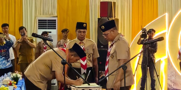 Dari Persiapan Matang hingga Pelantikan Khidmat, Pengurus Pramuka Anambas Resmi Dilantik