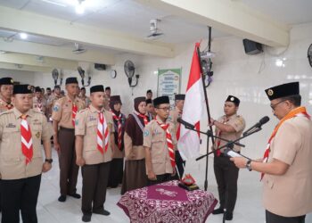 Kwarda Jatim Lantik Mabi dan Pinsako Pramuka SIT, Ajak Gelorakan Program Pramuka Produktif
