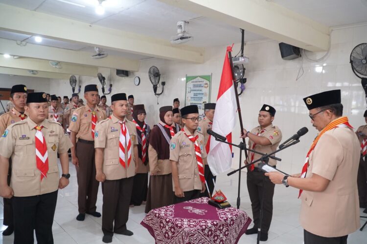 Kwarda Jatim Lantik Mabi dan Pinsako Pramuka SIT, Ajak Gelorakan Program Pramuka Produktif