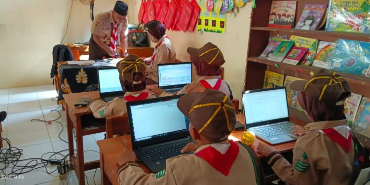 Ratusan Pramuka Tawangharjo Dinilai Kecakapannya