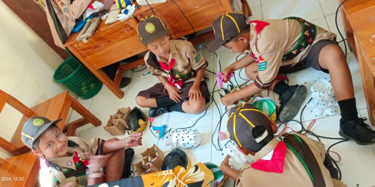 Ratusan Pramuka Tawangharjo Dinilai Kecakapannya