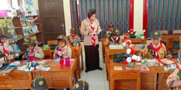 Ratusan Pramuka Tawangharjo Dinilai Kecakapannya