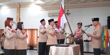 Ketua Kwarda Jatim Lantik Wali Kota Probolinggo sebagai Ketua Mabicab Pramuka 2025–2030