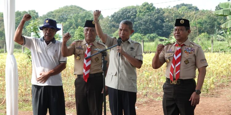 Panen Perdana Kedelai di Cibubur, Kwarnas Perkuat Dukungan Swasembada Pangan