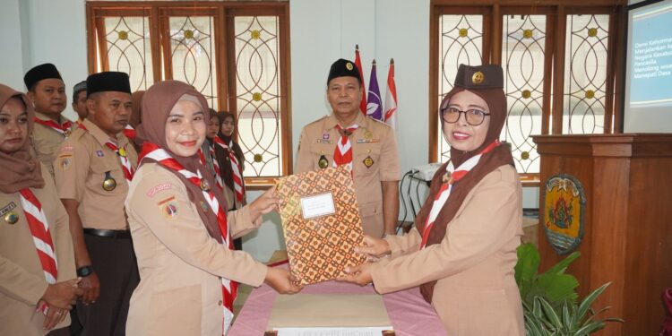 Mantap, Kwartir Ranting Kradenan Kukuhkan 14 GugusDepan Baru