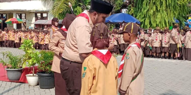 Buka Pesta Siaga, Camat Godong Ajak Pramuka     Bergembira dan Mencari Pengalaman Baru