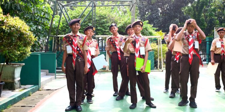 8 Penggalang Gudep Agus Salim SMPN 3 Tangsel Lolos Seleksi Jamnas XII 2026