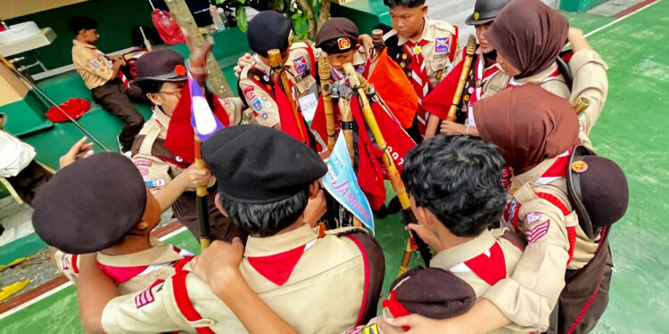 8 Penggalang Gudep Agus Salim SMPN 3 Tangsel Lolos Seleksi Jamnas XII 2026