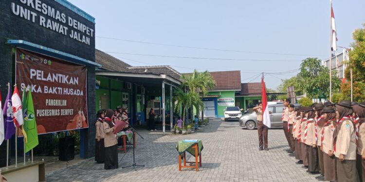 Saka Bakti Husada Dempet Lantik 37 Anggota Baru: Pramuka Harus Jadi Pionir Budaya Hidup Sehat