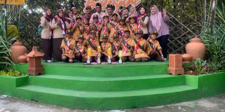 Asyik, Pesta Siaga Kwarran Ngaringan Di Taman Wisata Balesari Desa Sarirejo