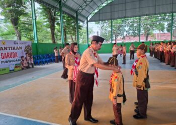 Melalui Proses Ketat, 177 Pramuka Purwodadi Jadi Pramuka Garuda