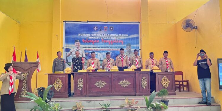 Kwarran Ponre Laksanakan Kursus Pembina Pramuka Mahir Golongan Penggalang