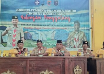 KMD Golongan Penggalang Kwartir Ranting Ponre ditutup secara Resmi