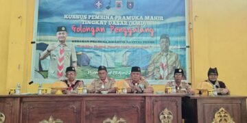 KMD Golongan Penggalang Kwartir Ranting Ponre ditutup secara Resmi