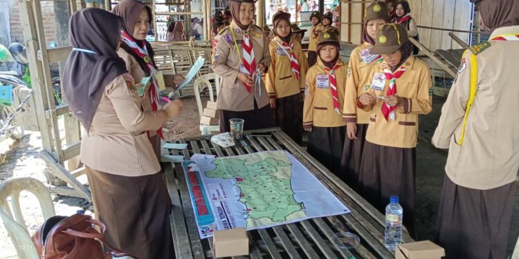 Keceriaan Ratusan Pramuka Siaga Kwarran Tawangharjo