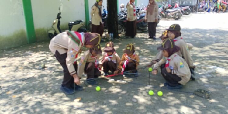 Keceriaan Ratusan Pramuka Siaga Kwarran Tawangharjo