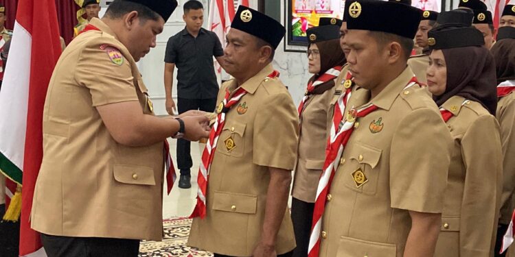 Bupati dan Wakil Bupati Serdang Bedagai Resmi Dilantik Pimpin Gerakan Pramuka, Ketua Kwarda Sumut Tekankan Penguatan Pembinaan Generasi Muda