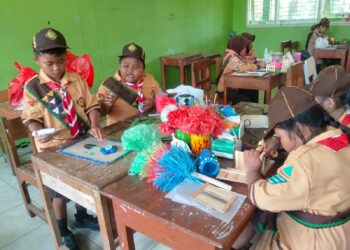 Kwarran Geyer Gelar Penilaian Pramuka Garuda, Ratusan Peserta Antusias Ikuti Tahapan
