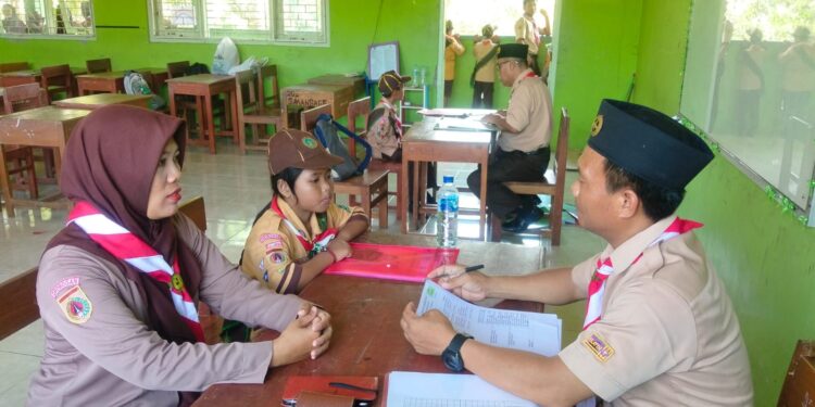 Kwarran Geyer Gelar Penilaian Pramuka Garuda, Ratusan Peserta Antusias Ikuti Tahapan