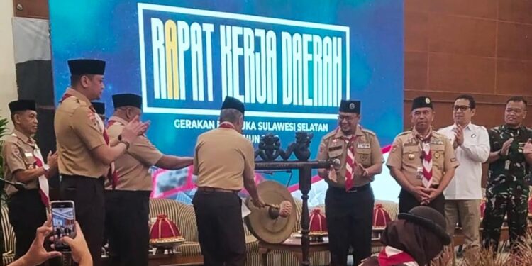 ​Sekjen Kwarnas Resmi Buka Rakerda 2026, Momentum Perkuat Gerakan Pramuka di Sulsel