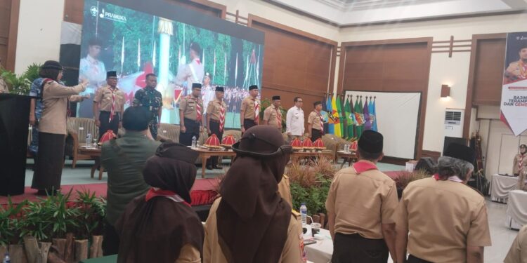 ​Sekjen Kwarnas Resmi Buka Rakerda 2026, Momentum Perkuat Gerakan Pramuka di Sulsel