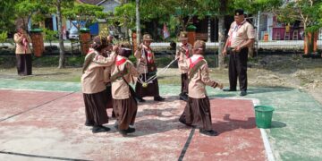 Barung Hijau dan Barung Merah Kwartir Ranting Kradenan Juara Pesta Siaga