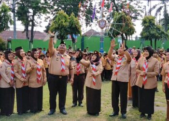 Serunya Pesta Siaga Purwodadi, ada Pelepasan Burung dan Tari Flasmob