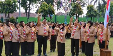 Serunya Pesta Siaga Purwodadi, ada Pelepasan Burung dan Tari Flasmob