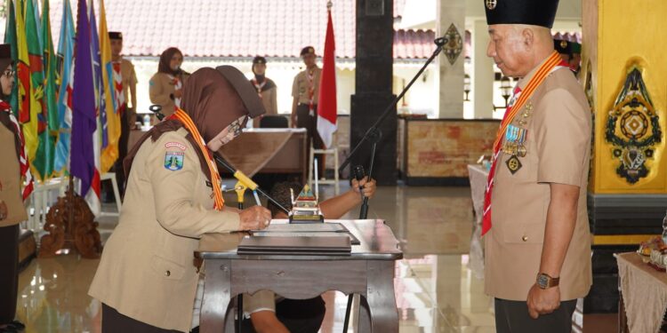 Bupati Magetan Resmi Dilantik Jadi Kamabicab, Kwarda Jatim Dorong Cetak Generasi Emas 2045