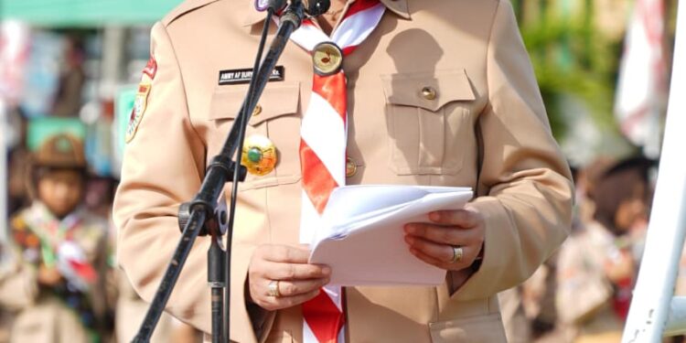 Keseruan Nanda-Nanda Pramuka Siaga Saat Mengikuti Upacara Pembukaan Pesta Siaga Kwartir Cabang Cilacap Tahun 2026