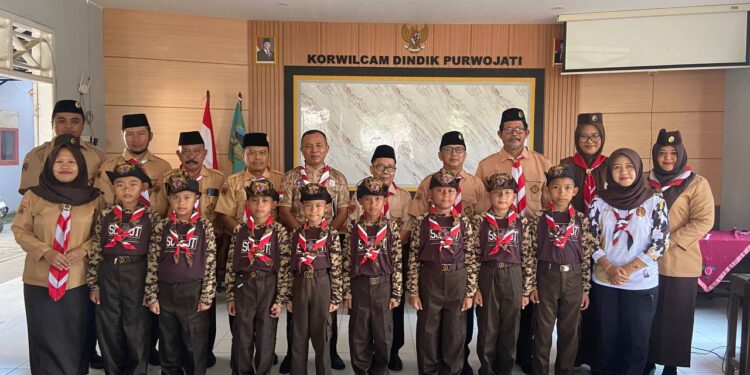 Semangat Menggema! Kontingen Pesta Siaga Kwarran Purwojati Resmi Dilepas ke Tingkat Kwarcab Banyumas