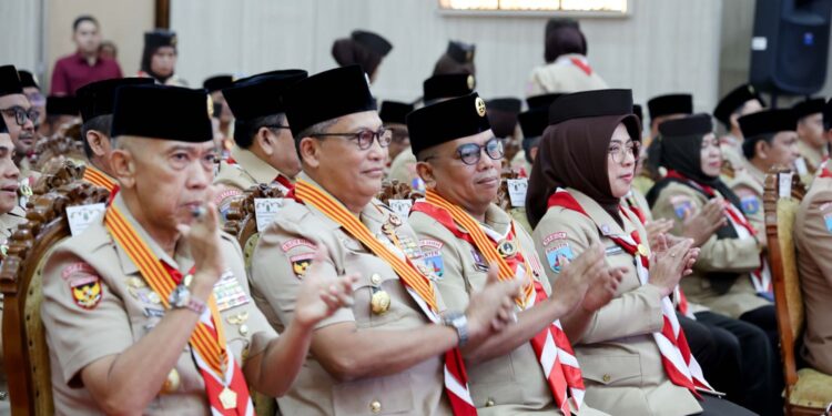 Pelantikan Mabida dan Kwarda Pramuka Banten, Kak Budi Waseso Tekankan Pengabdian dan Ketahanan Pangan