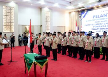 Pelantikan Mabida dan Kwarda Pramuka Banten, Kak Budi Waseso Tekankan Pengabdian dan Ketahanan Pangan