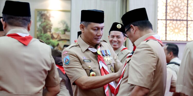 Pelantikan Mabida dan Kwarda Pramuka Banten, Kak Budi Waseso Tekankan Pengabdian dan Ketahanan Pangan
