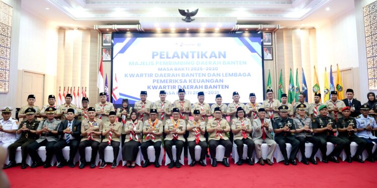 Pelantikan Mabida dan Kwarda Pramuka Banten, Kak Budi Waseso Tekankan Pengabdian dan Ketahanan Pangan