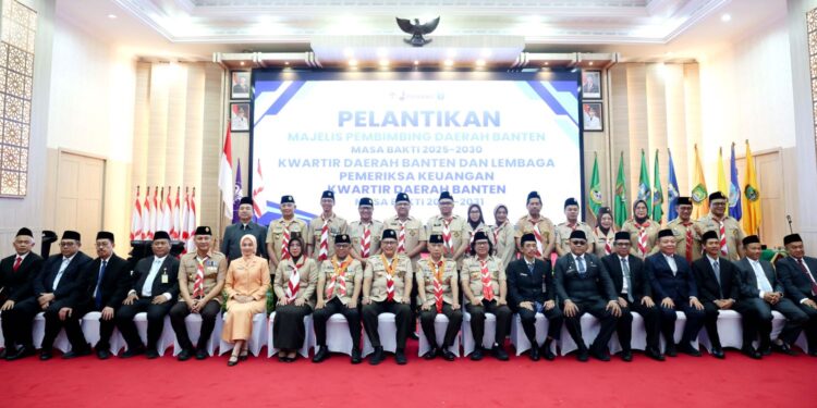 Pelantikan Mabida dan Kwarda Pramuka Banten, Kak Budi Waseso Tekankan Pengabdian dan Ketahanan Pangan