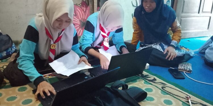 Langkah Pasti 8 Penggalang MTsN 6 Tabalong dalam Uji Kelayakan Persiapan Pengujian Pramuka Garuda Angkatan 3