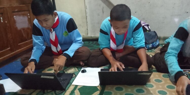 Langkah Pasti 8 Penggalang MTsN 6 Tabalong dalam Uji Kelayakan Persiapan Pengujian Pramuka Garuda Angkatan 3