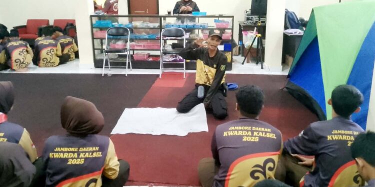 Menuju Jamnas XII 2026: Ahmad Dafa Fhadillah, Pramuka Penggalang MTsN 6 Tabalong Ikuti Pengarahan Intensif di Gedung Pramuka Tabalong