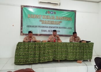 Digitalisasi Data Anggota, Gugus Depan MTsN 6 Tabalong Ikuti Sosialisasi KTA Nasional AyoPramuka